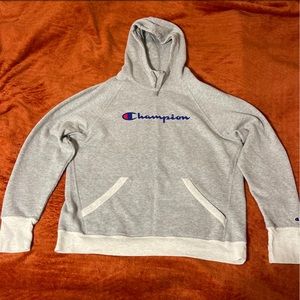 Grey Women’s Champion Hoodie
